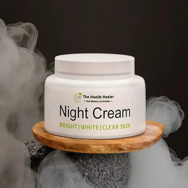 Bright White Night Cream for Glowing Skin – Whitening & Repair Cream for Pakistani Skin