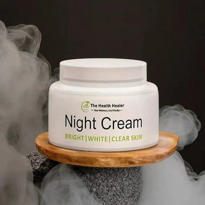 Bright White Night Cream for Glowing Skin – Whitening & Repair Cream for Pakistani Skin