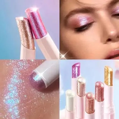 Multipurpose Jelly Glitter Eyeshadow Stick Set| Long-Lasting Glow Makeup for Pakistani Skin