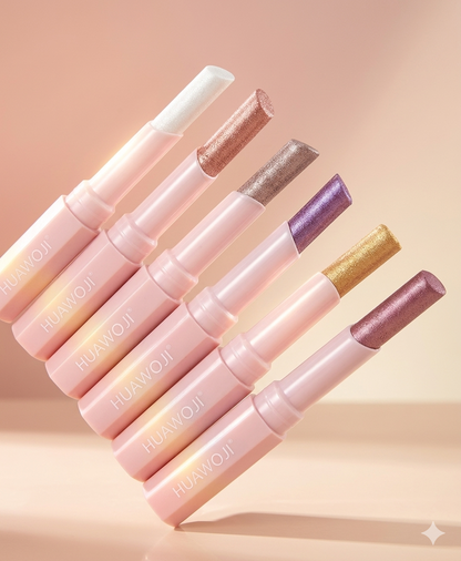 Multipurpose Jelly Glitter Eyeshadow Stick Set| Long-Lasting Glow Makeup for Pakistani Skin